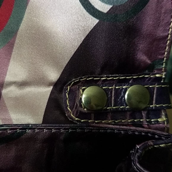 Purple Leather Purse - Picture 4 of 6